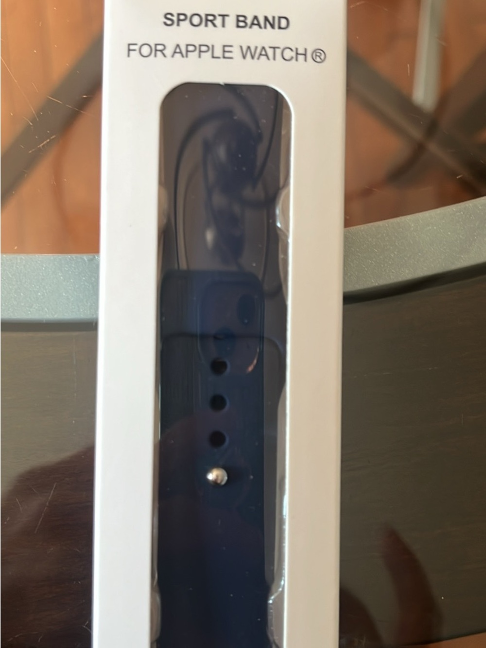 Apple Sport Band - Navy Blue Silicone